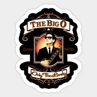 The Big O Roy Orbison Inspired Design Sticker